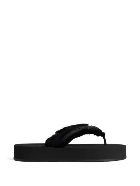 Balenciaga flip flops con flecos