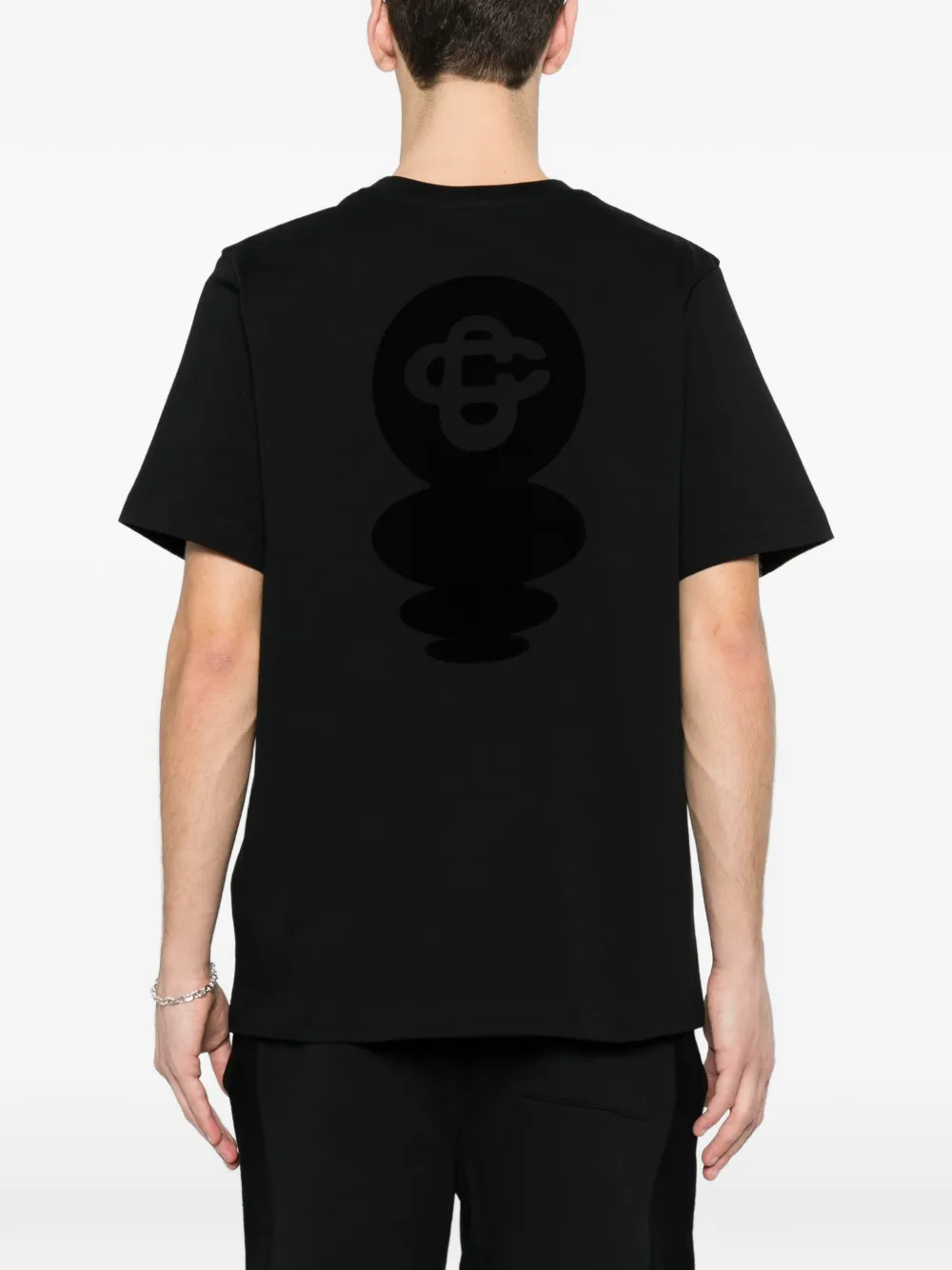 Casablanca Squash Logo crew-neck T-shirt | Black | FARFETCH JO
