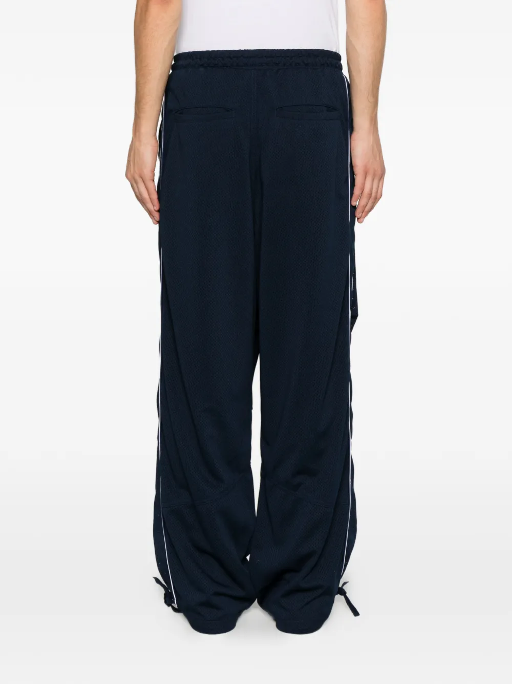 RHUDE Parachute trainingsbroek met mesh Blauw
