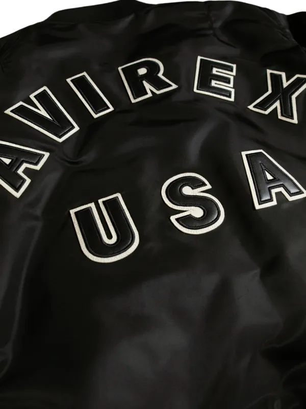 Avirex ボンバージャケット | ブラック | FARFETCH JP