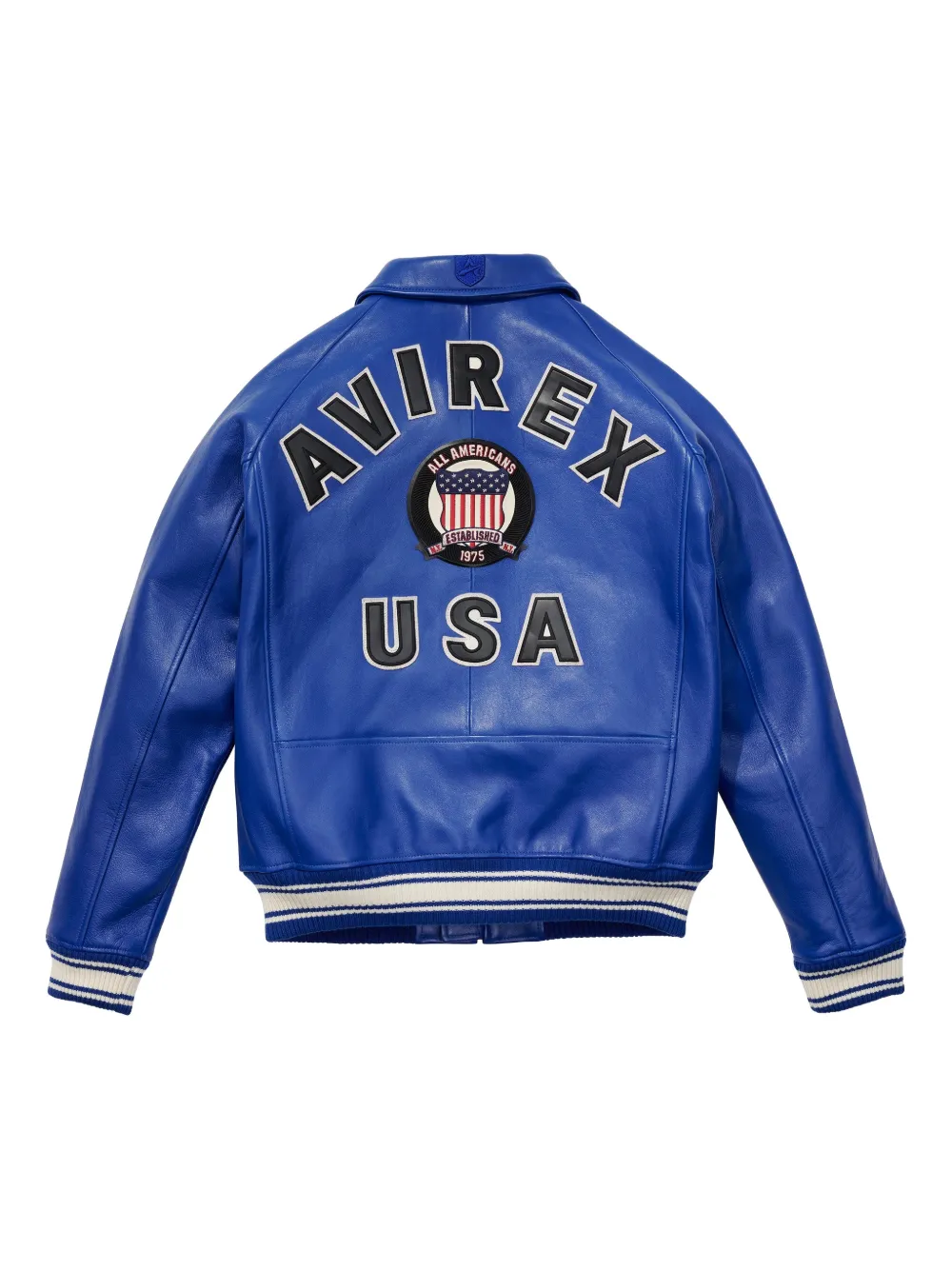 Avirex 缀饰罗纹夹克 | 飞行员夹克 | Image 2