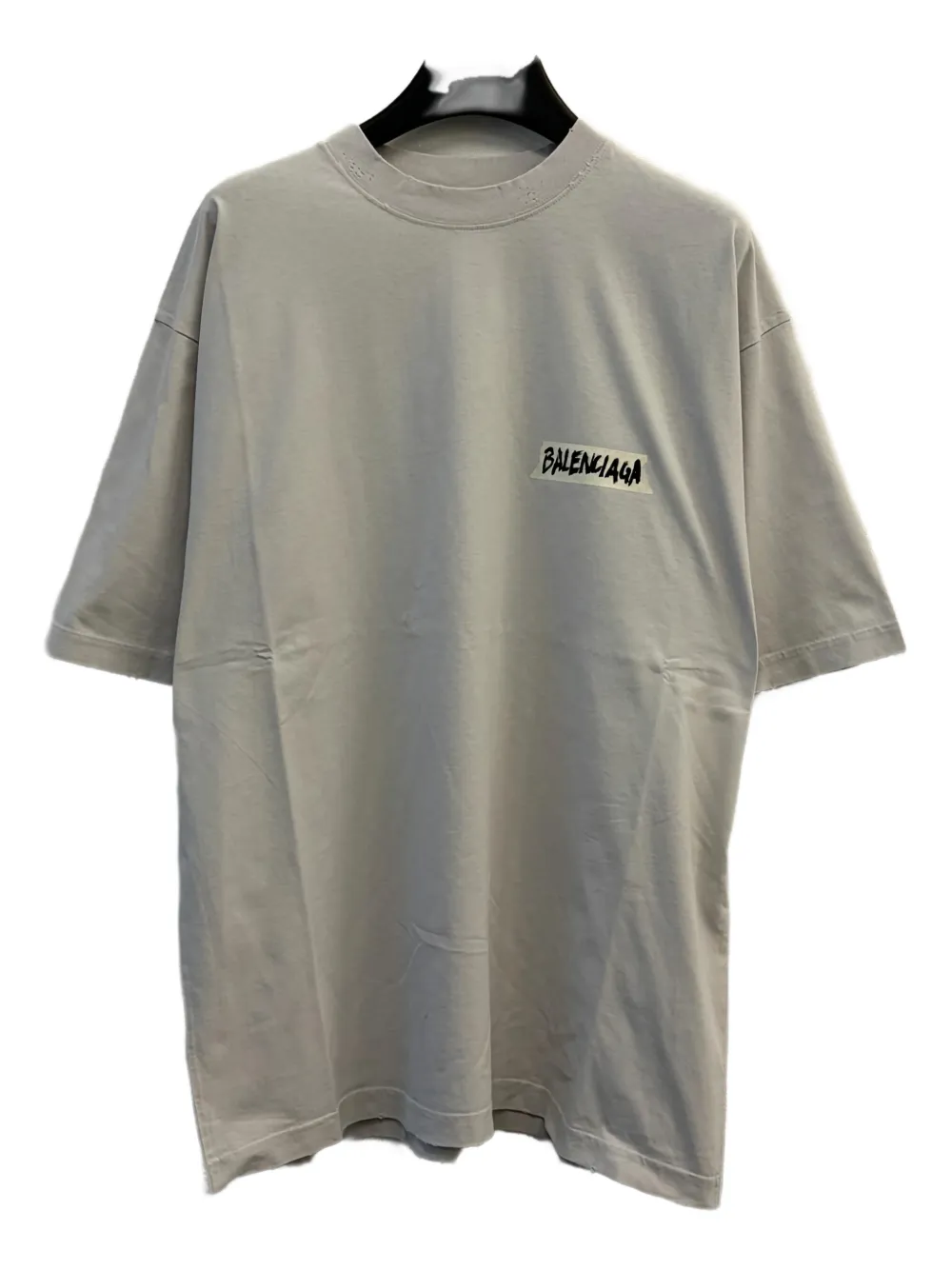 Balenciaga logo-detail T-shirt - Grijs