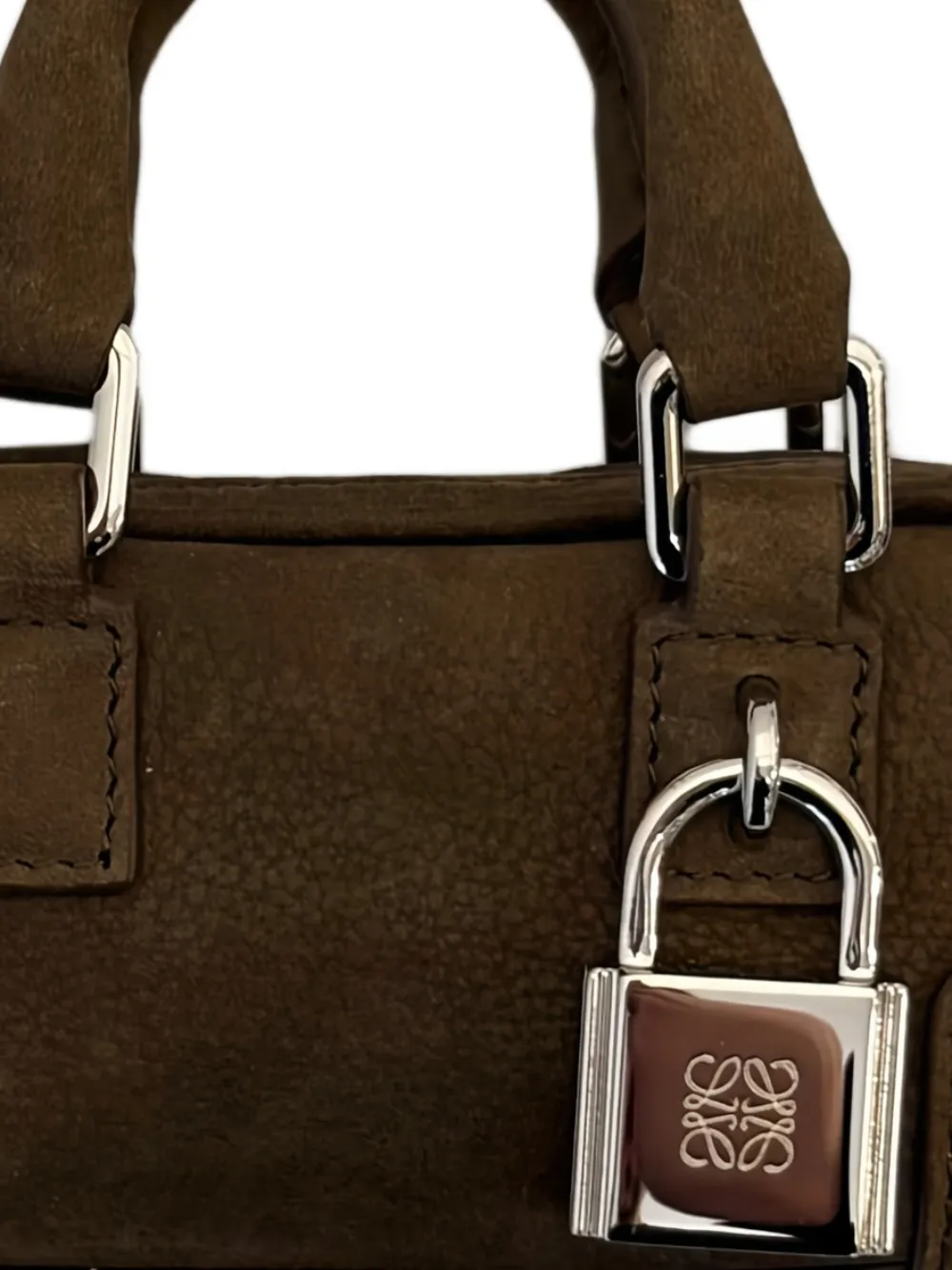  Loewe Mini Amazona Shoulder Bag - Brown 