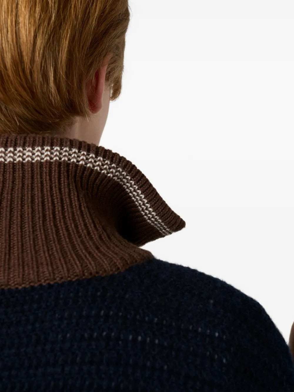 Miu Miu Cashmere Zipper Cardigan | Brown | FARFETCH RO