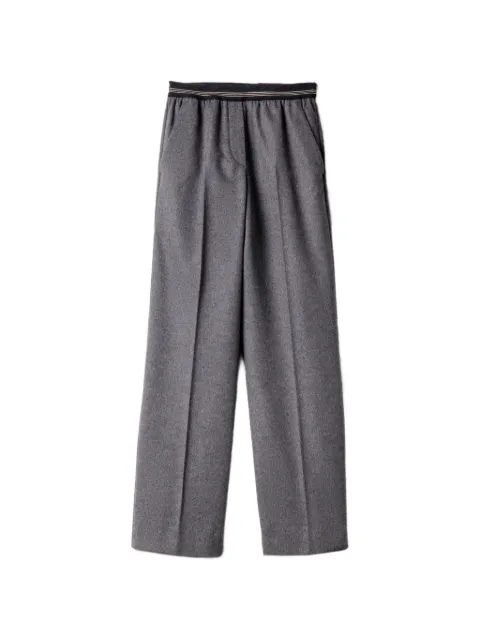 Miu Miu pantalon droit à taille élastiquée