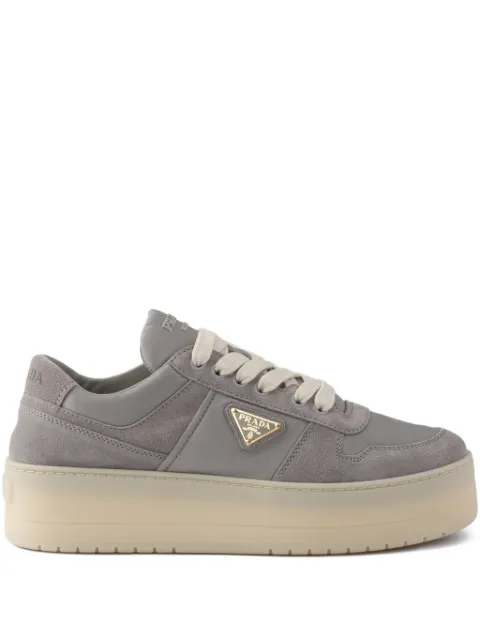 Prada Downtown Bold suede platform sneakers