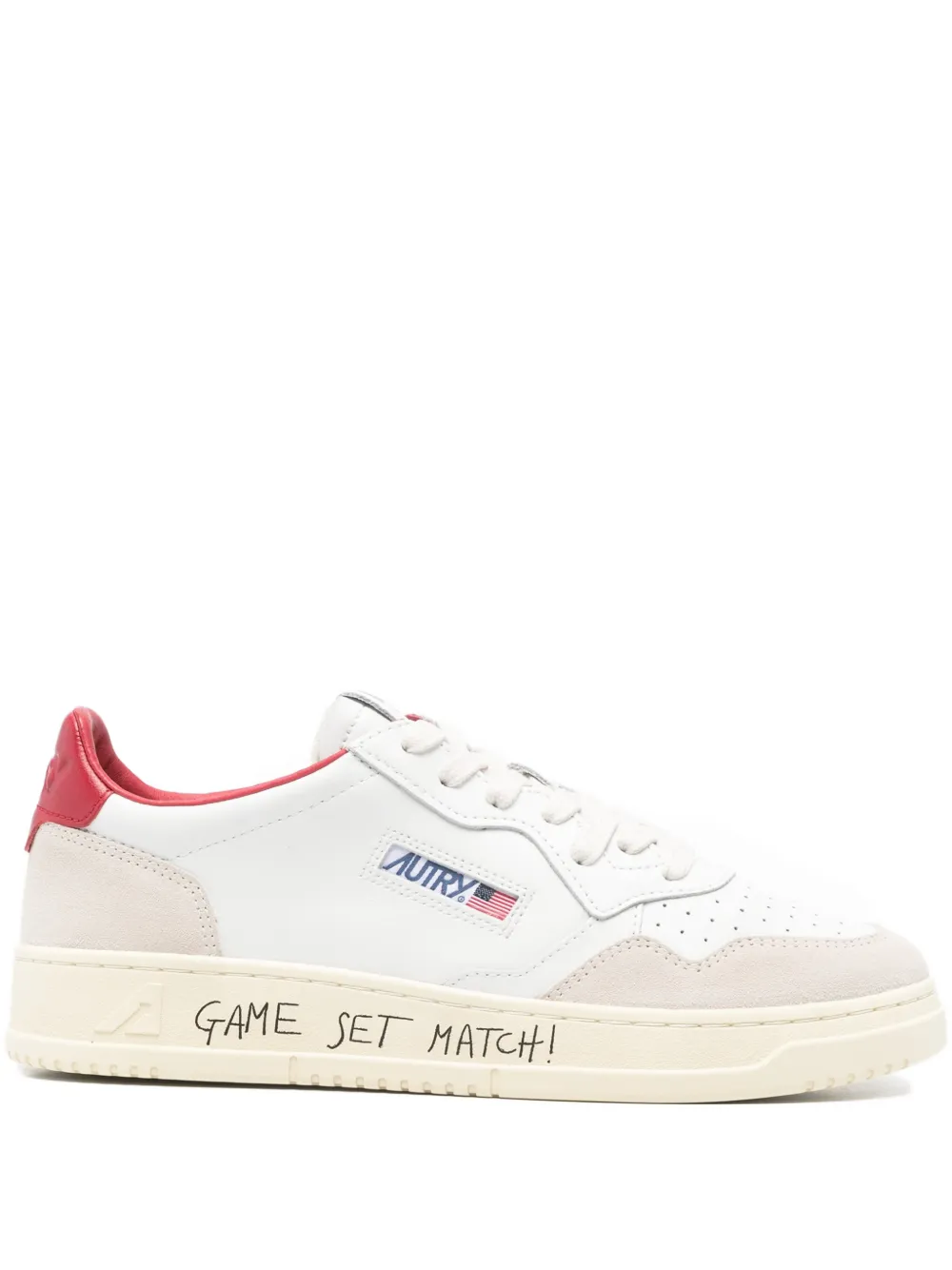 Autry Medalist low trainers - Bianco