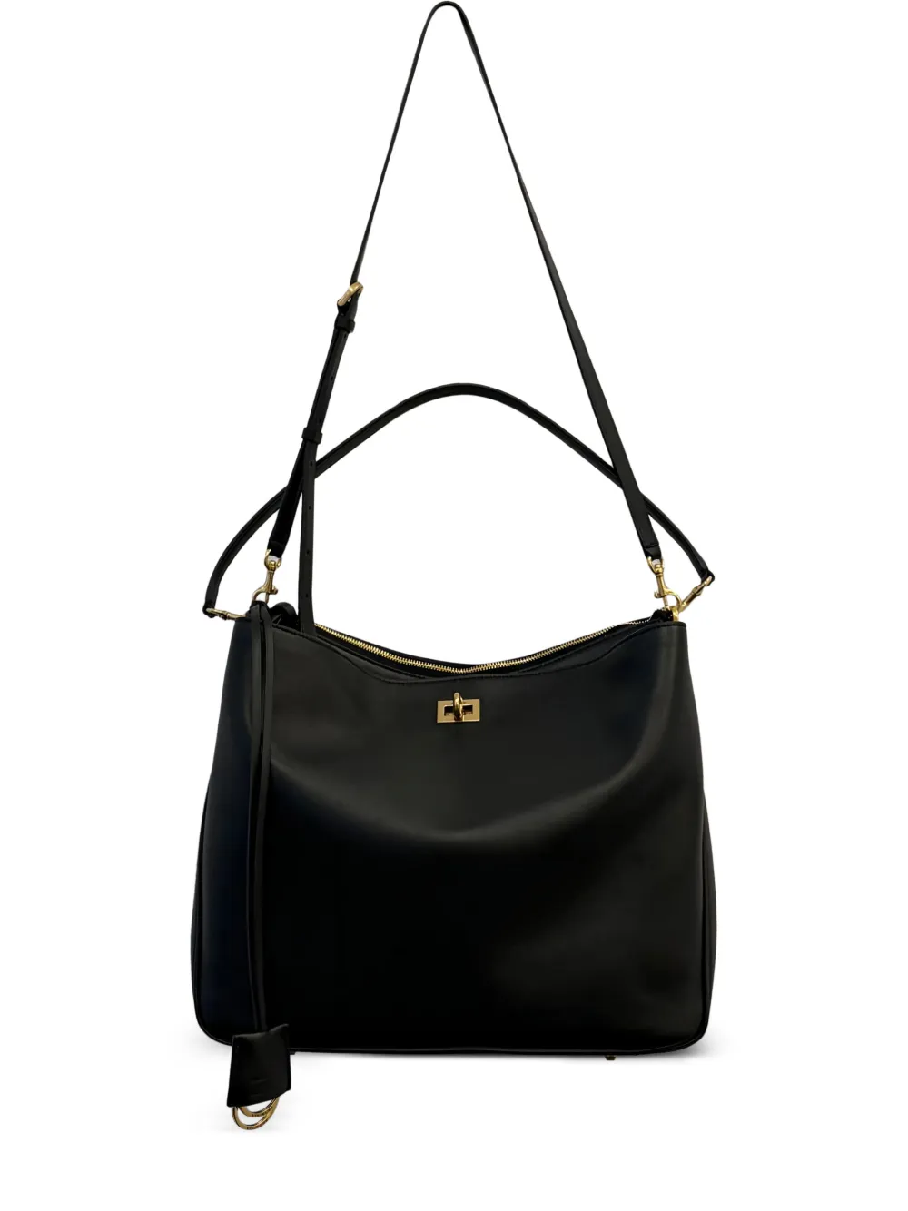 Balenciaga Borsa a spalla Rodeo media - Nero