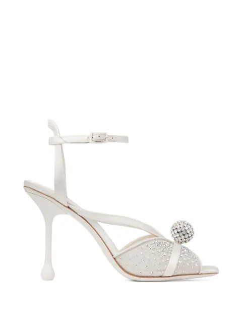 Jimmy Choo Sarai crystal-embellished sandals