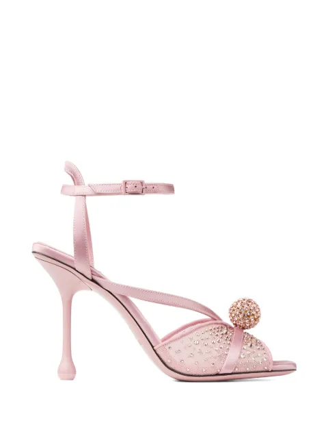 Jimmy Choo Sarai upper-embellishment strappy sandals