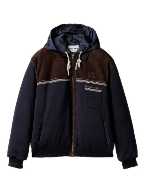 Miu Miu フーデッド ジャケット