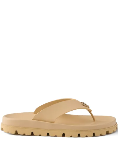 Prada Rubber thong sandals