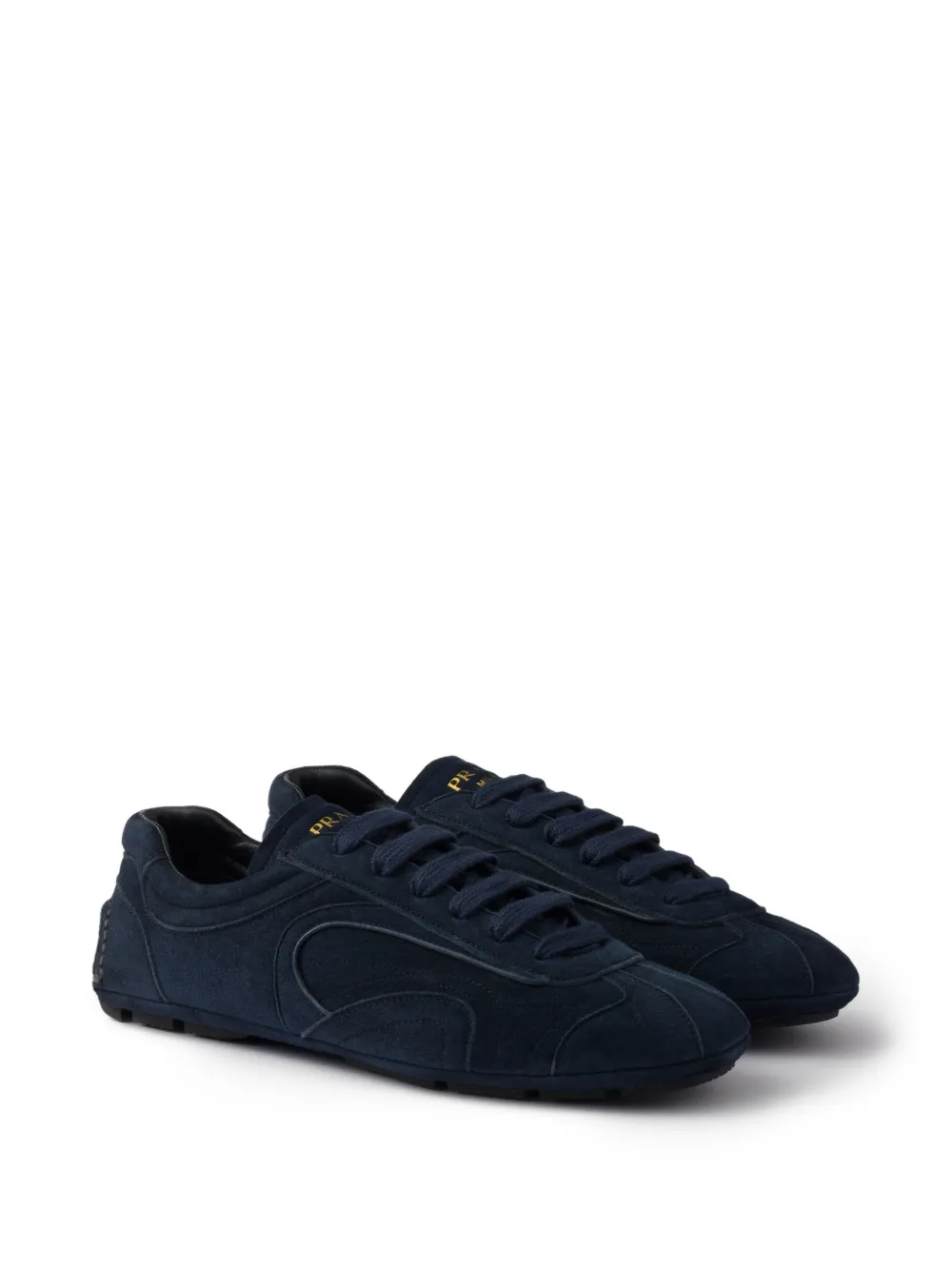 Prada Montecarlo Re-Edition 2005 suède sneakers Blauw