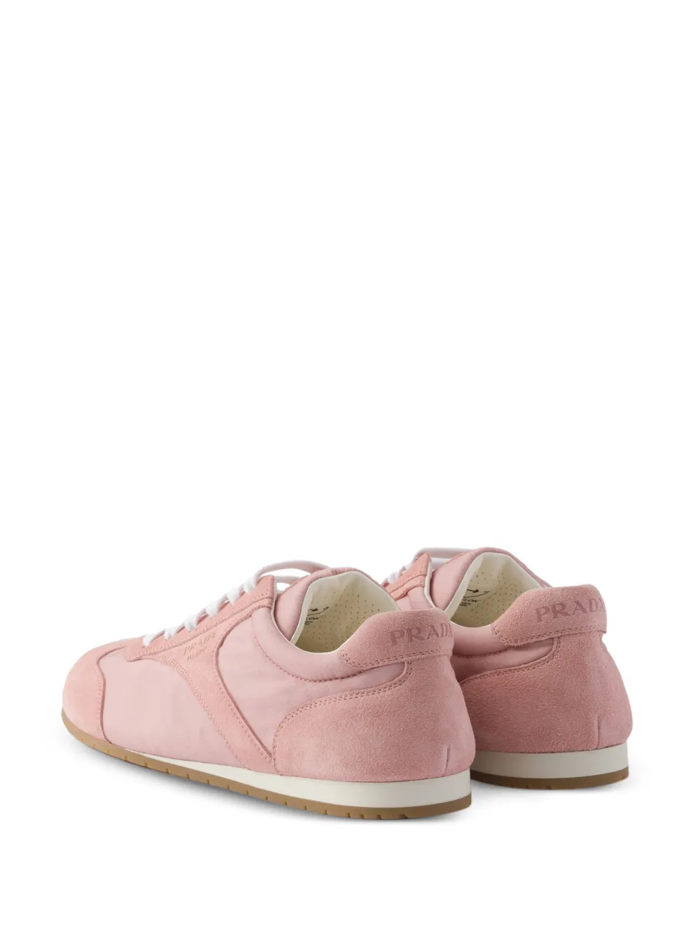 Prada Suède sneakers Roze