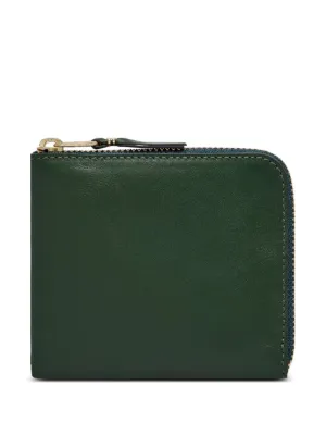 Comme Des Garçons Wallet Compact Zipped Wallet | Azul | FARFETCH BR