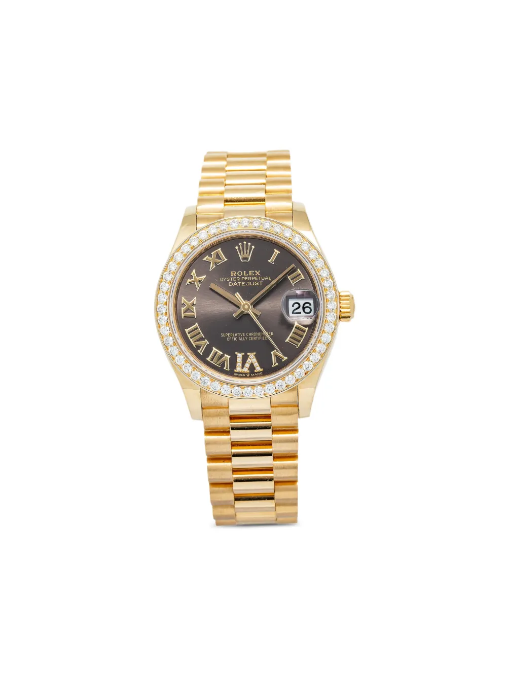 Rolex Datejust Armbanduhr 31mm - Gold