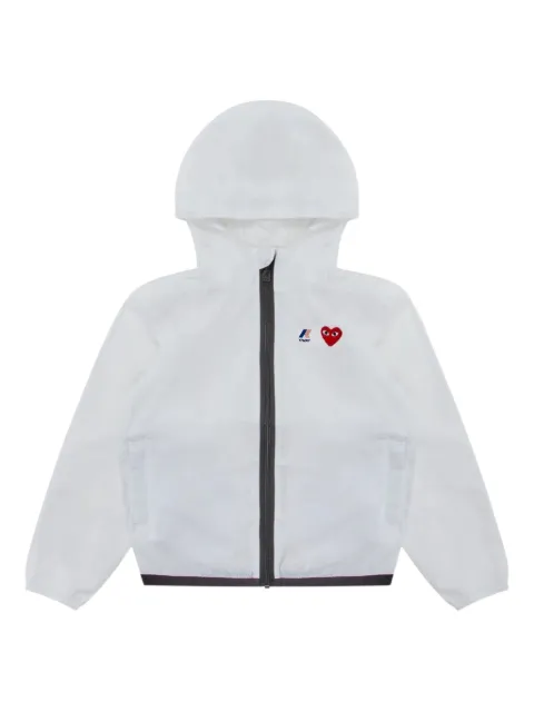 Comme Des Garçons Play Kids heart zip jacket