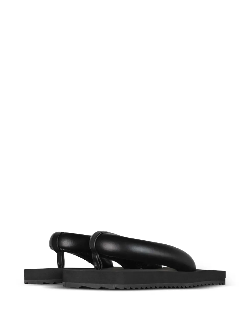 YUME Suki gewatteerde sandalen Zwart