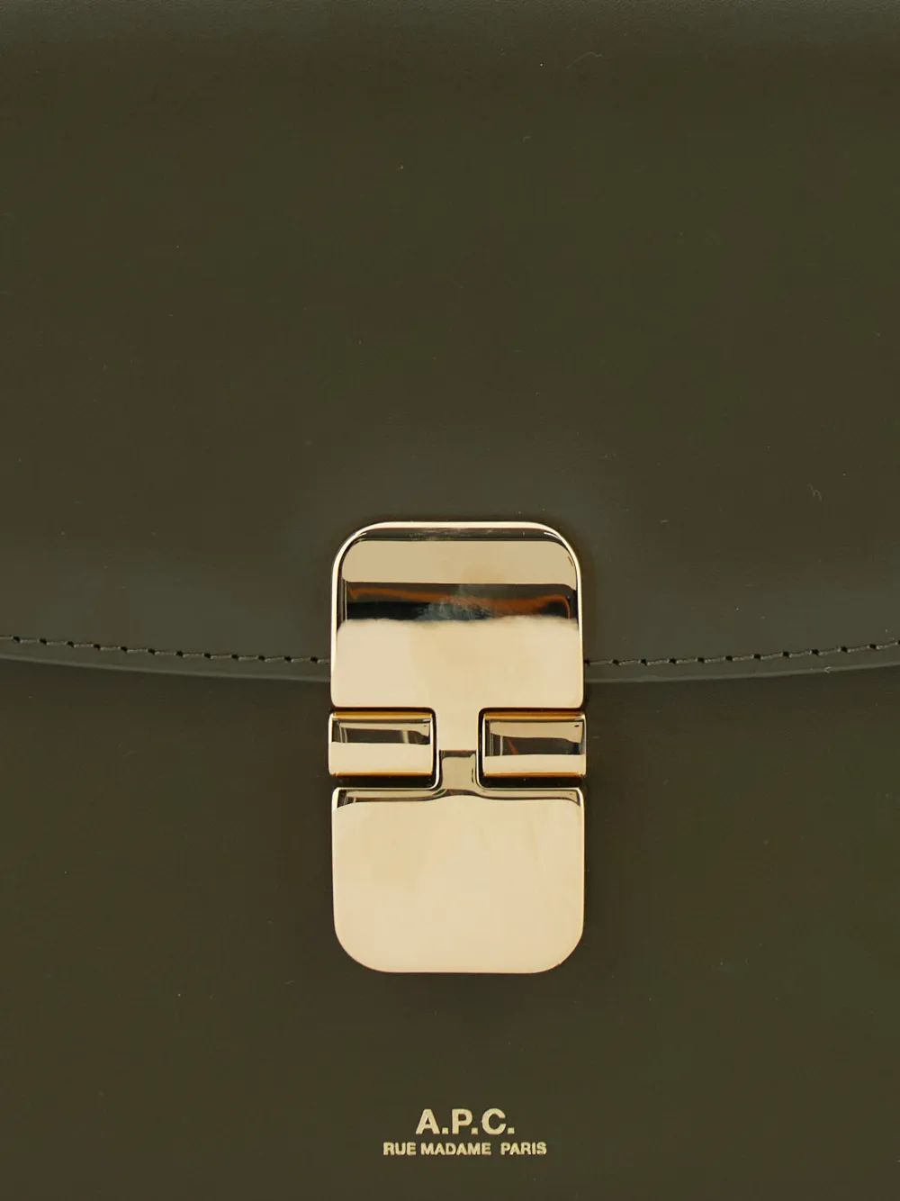  A.p.c. Small Grace Clasp Shoulder Bag - Green 