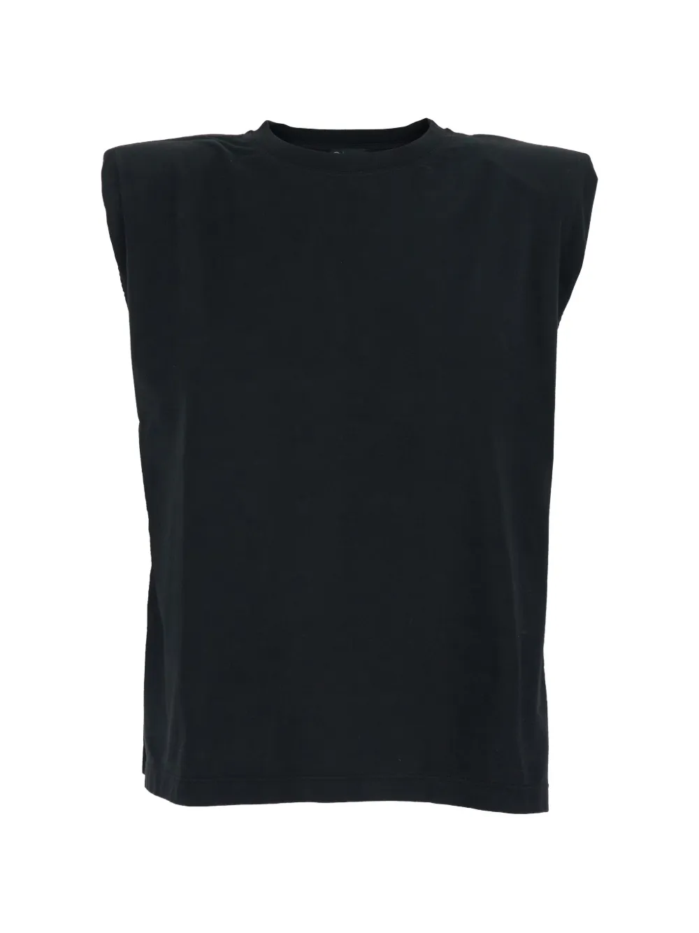 AG Jeans shoulder pad T-shirt - Nero