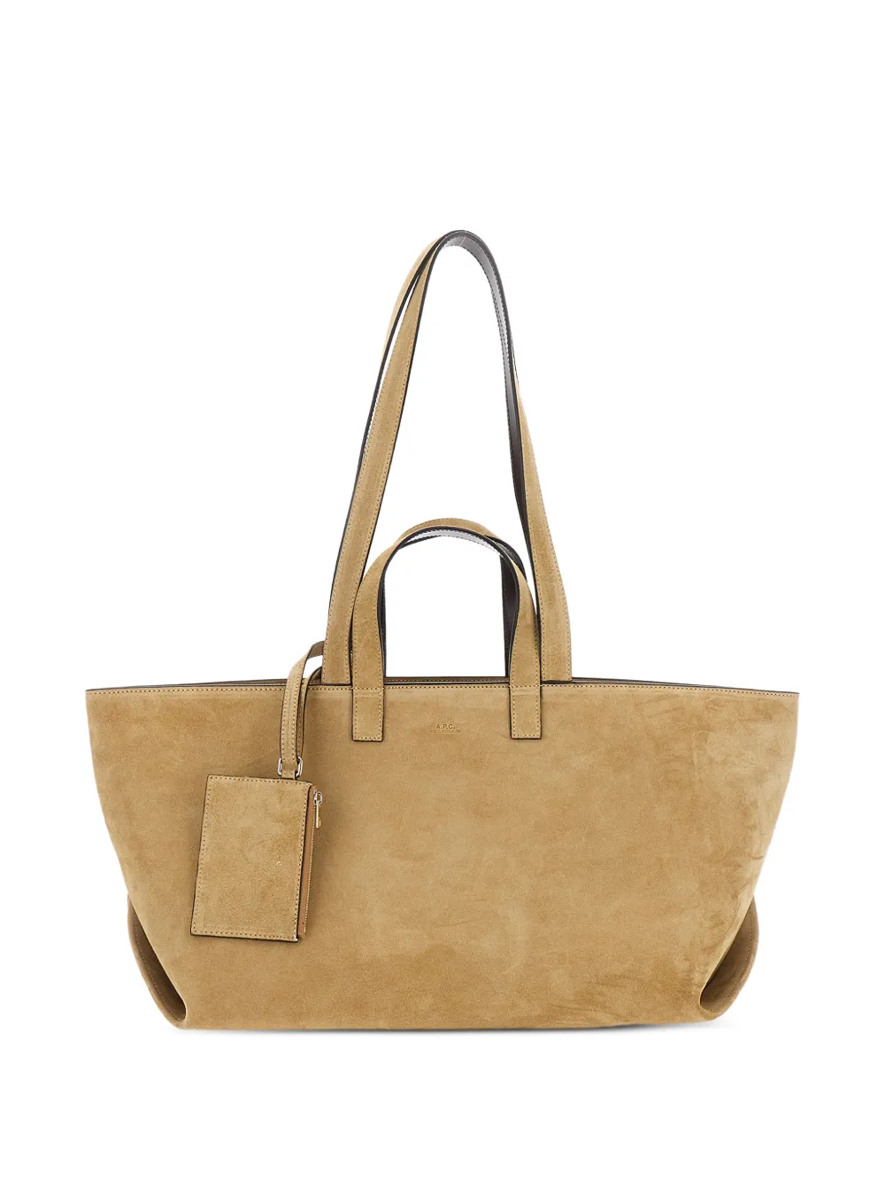 A.P.C. Le Drummer tote bag - Neutrals