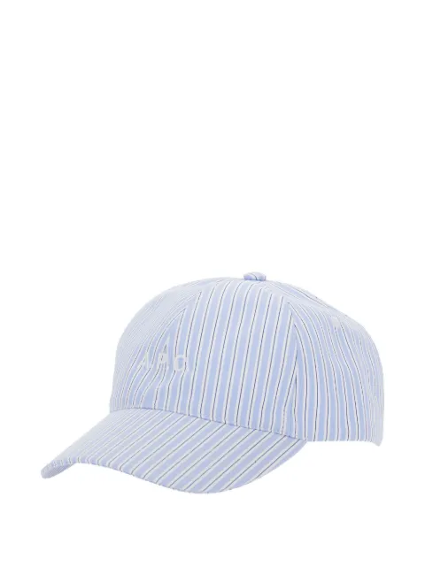 A.P.C. Charlie striped baseball cap
