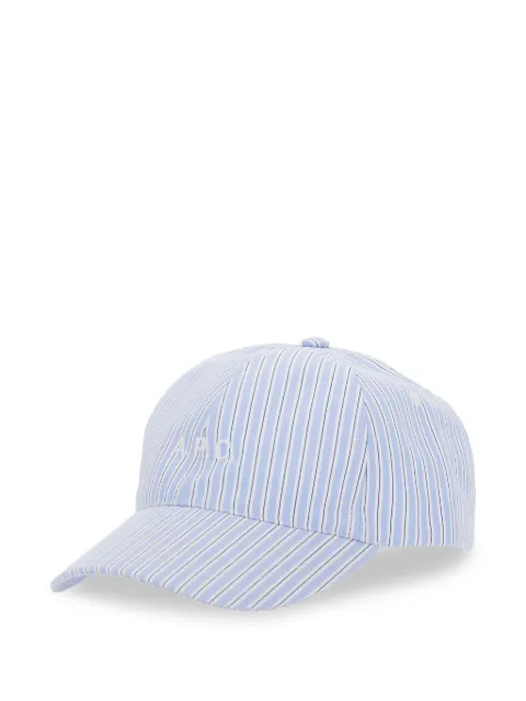 A.P.C. Charlie striped baseball cap