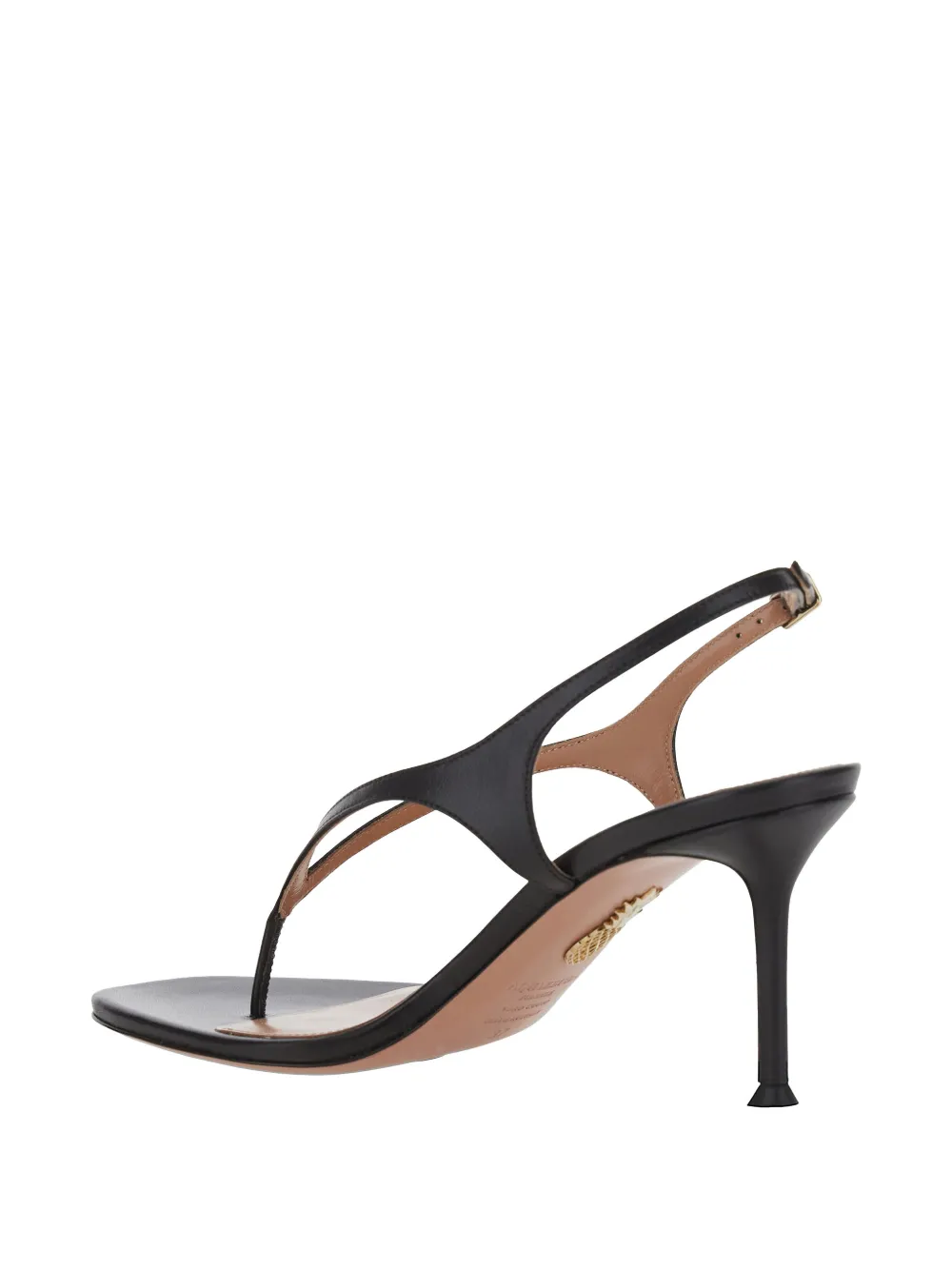 Aquazzura Bikini sandalen met T-bandje Bruin