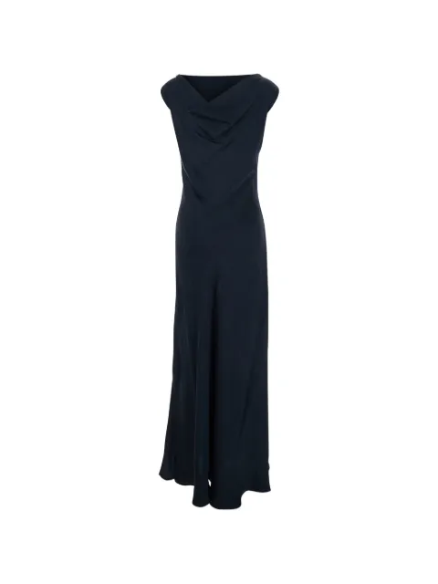 Antonelli draped-neck maxi dress