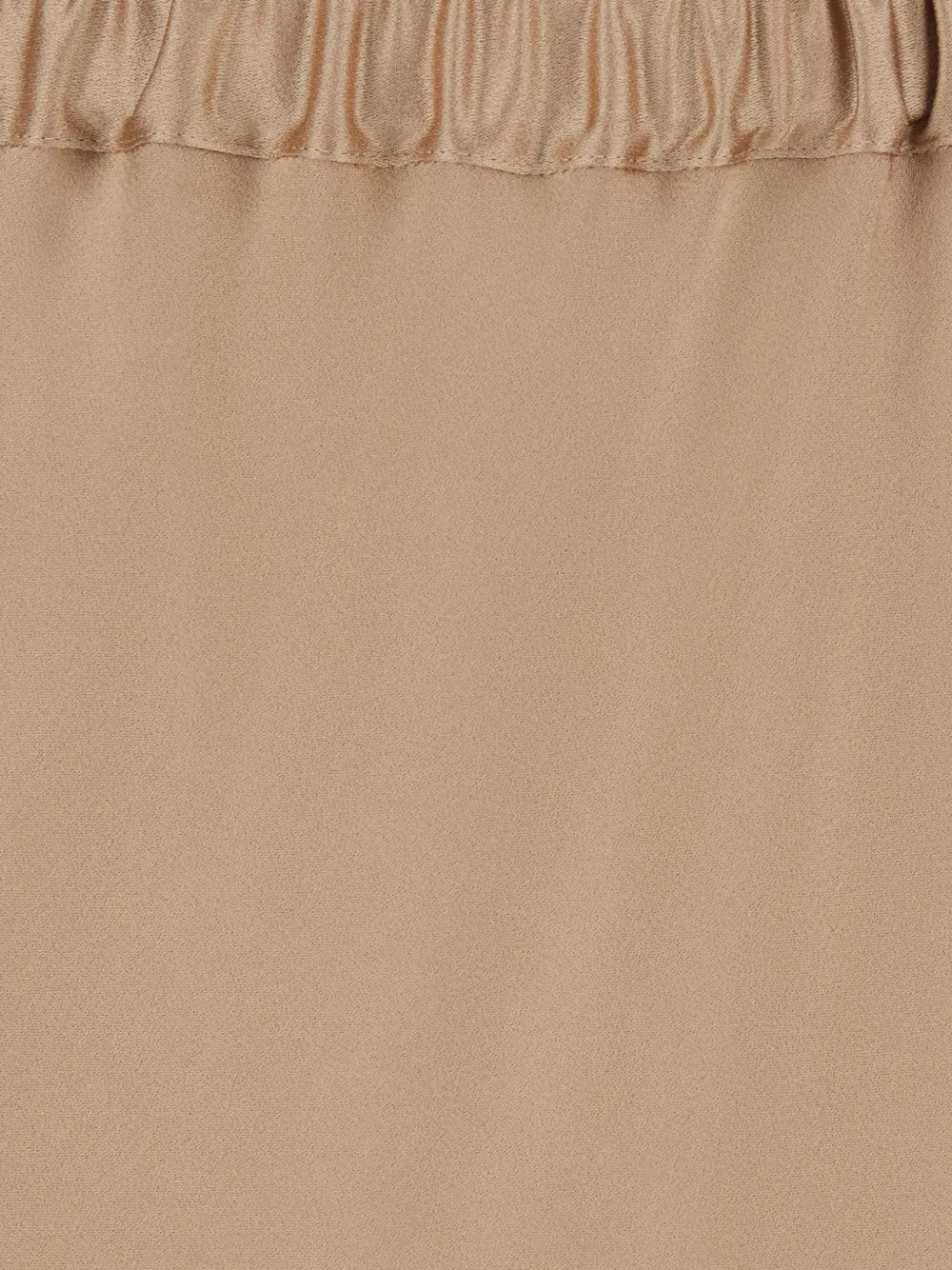 Antonelli Ruched-waistband Midi Skirt - Neutrals 