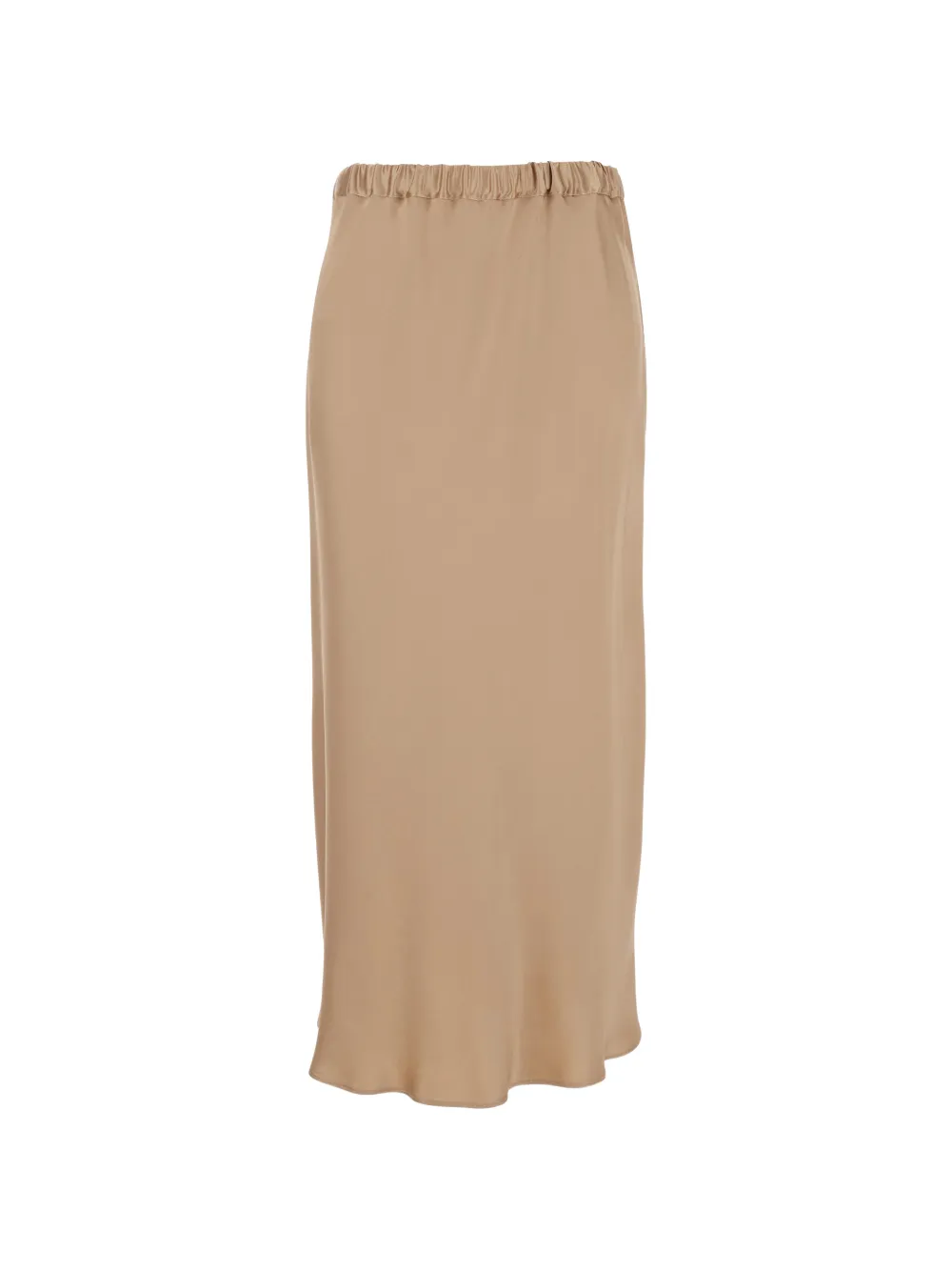 Antonelli ruched-waistband midi skirt - Toni neutri