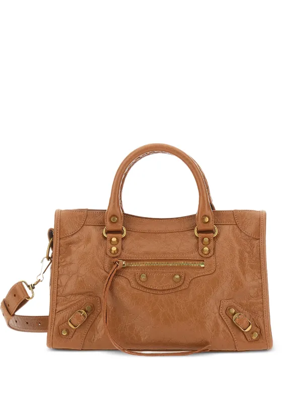 Balenciaga Le City ハンドバッグ M | ブラウン | FARFETCH JP