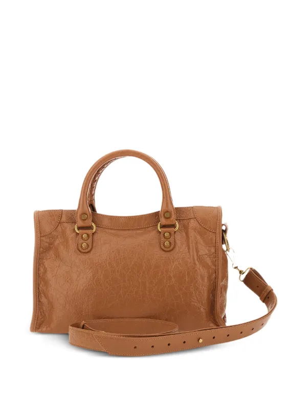Balenciaga Le City ハンドバッグ M | ブラウン | FARFETCH JP