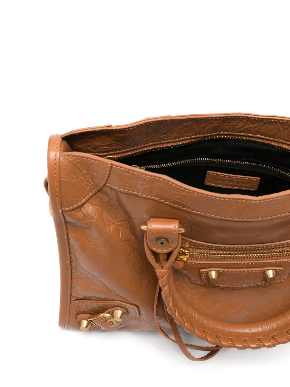 Balenciaga Le City kleine shopper Bruin