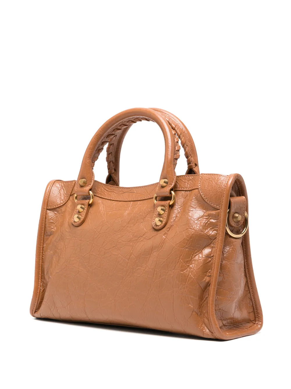Balenciaga Le City kleine shopper Bruin