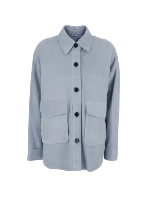 Arma Kaylee buttoned pocket lamb jacket