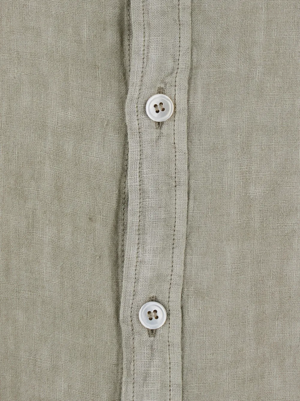 COOR Button-down linnen overhemd Beige