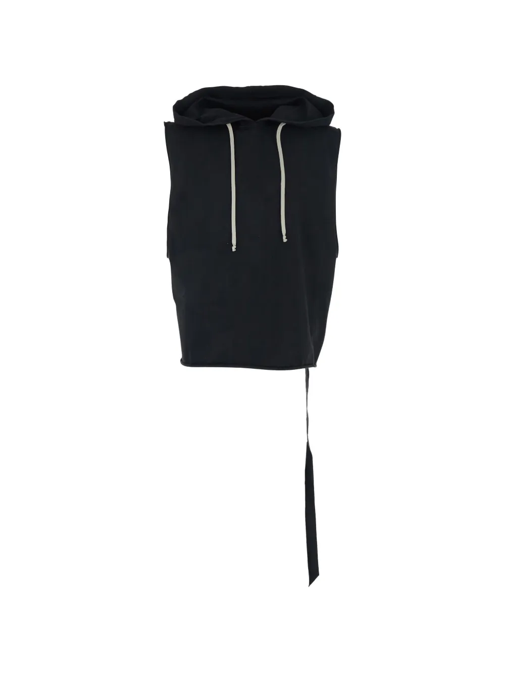 Rick Owens DRKSHDW hooded sleeveless top - Nero