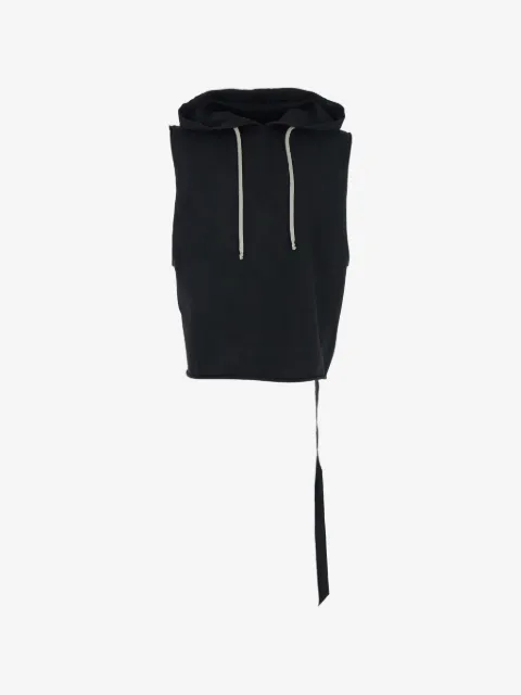 Rick Owens DRKSHDW hooded sleeveless top