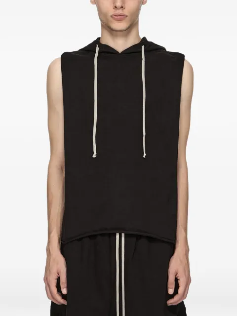 Rick Owens DRKSHDW hooded sleeveless top