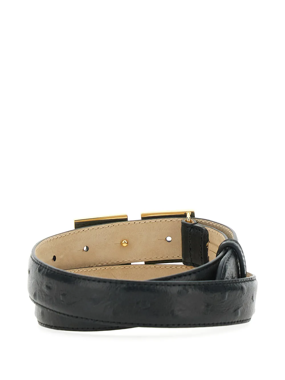 Elisabetta Franchi logo-buckle belt - Nero