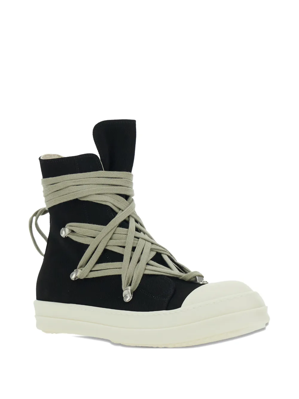 Rick Owens DRKSHDW Concordians Megalace high-top lace-up sneakers Zwart