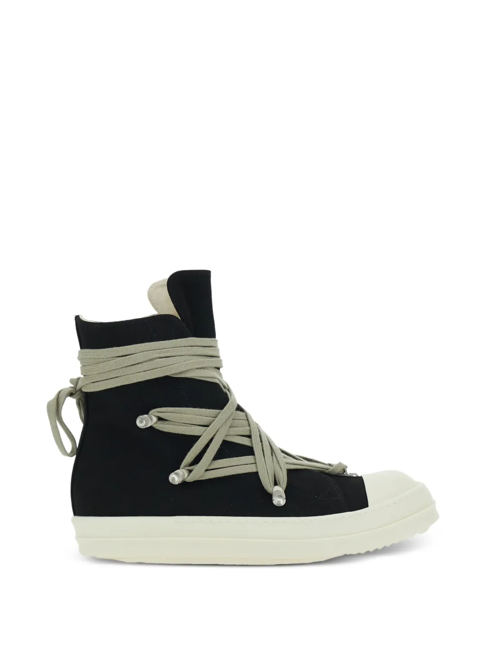 Rick Owens DRKSHDW Concordians Megalace high-top lace-up sneakers Zwart