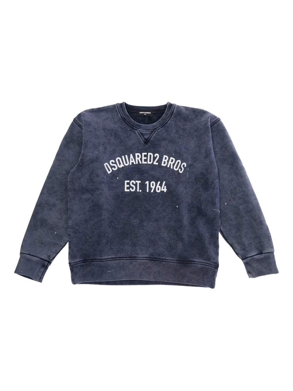 DSQUARED2 KIDS logo sweater - Blu