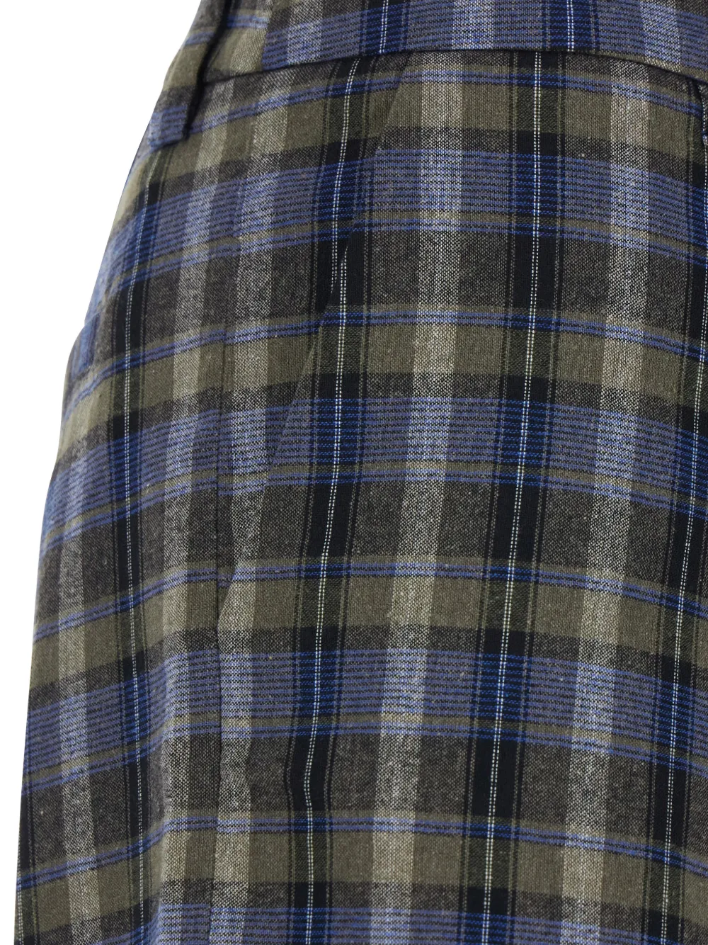  Erl Checked Shorts - Blue 