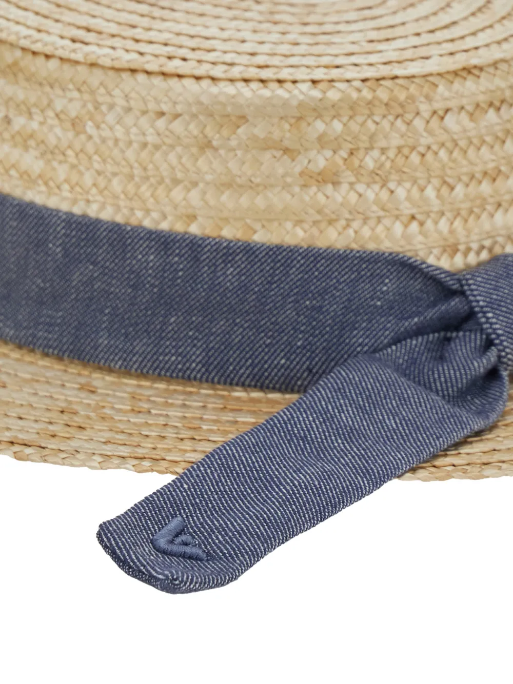 Ribbon Straw Hat