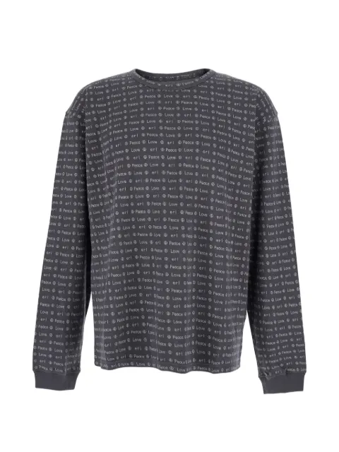 ERL jacquard cotton sweatshirt 