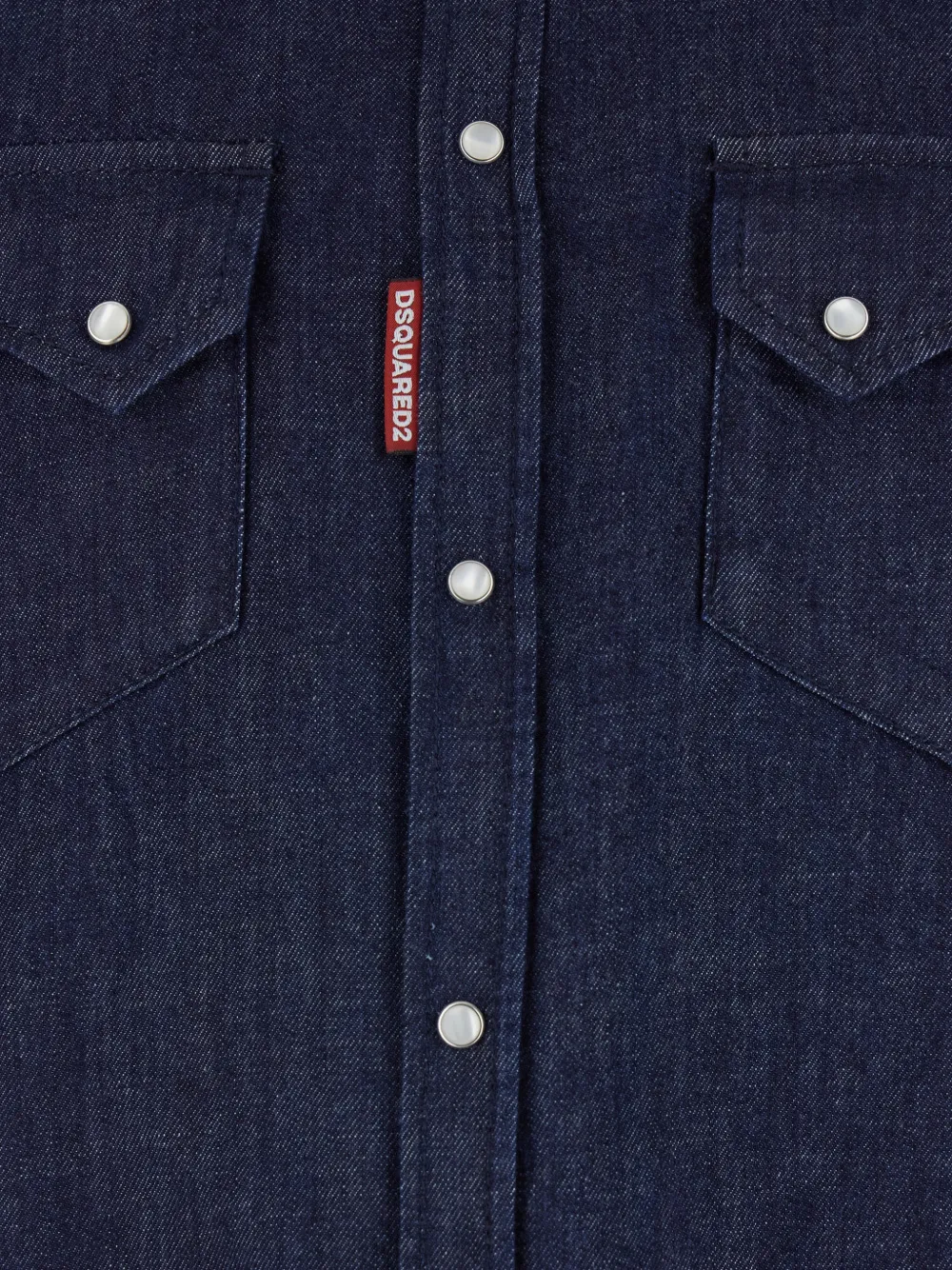  Dsquared2 Patch-pocket Denim Shirt - Blue 