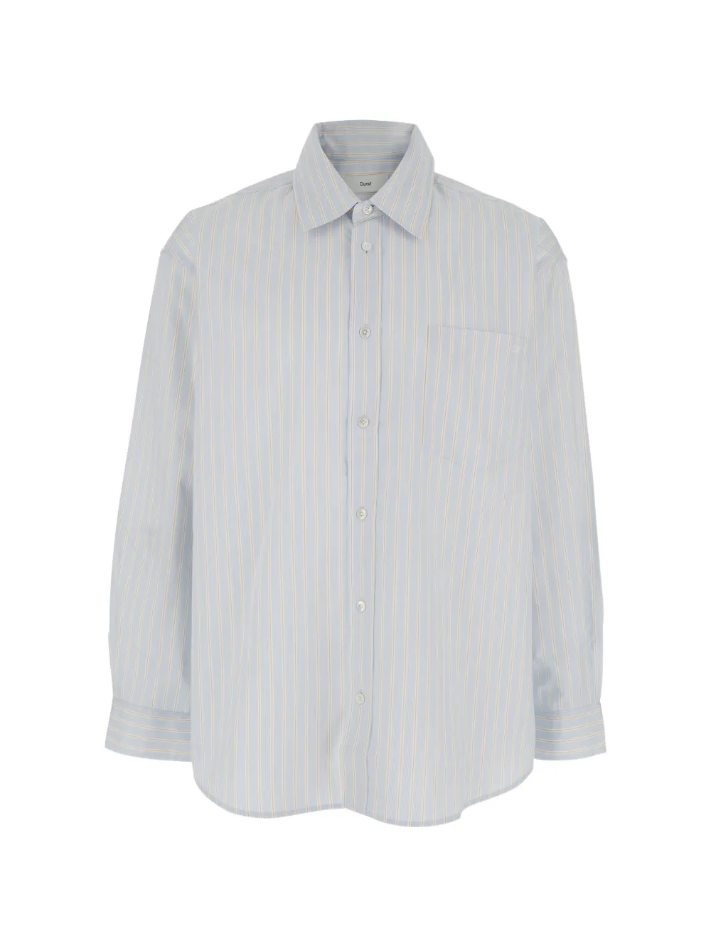 DUNST stripe pocket shirt - Blu