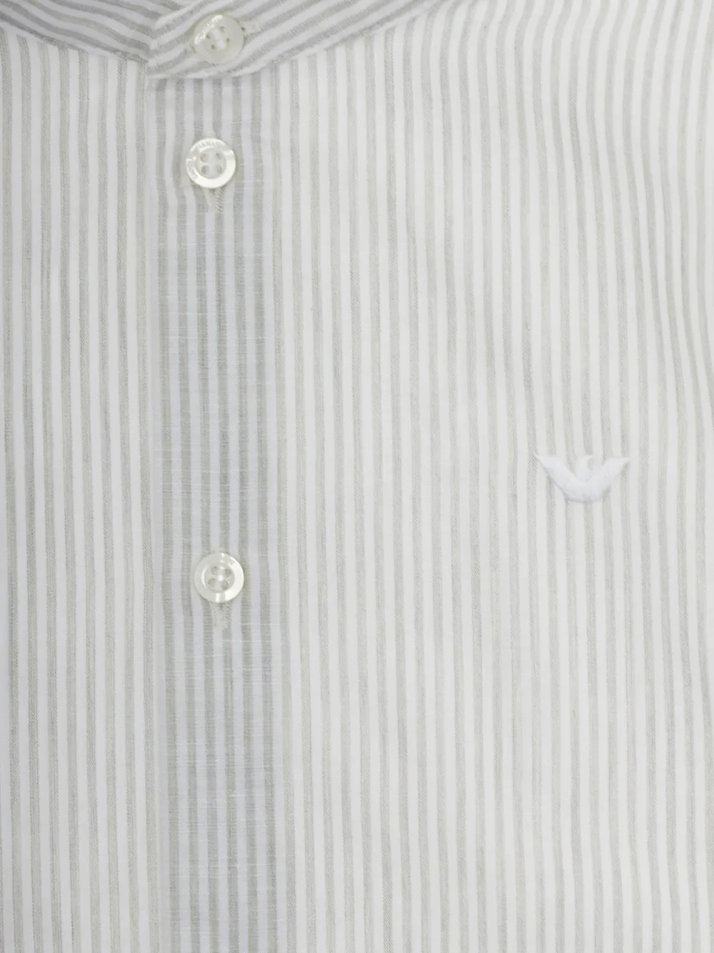 Emporio Armani Kids Gestreept shirt Wit